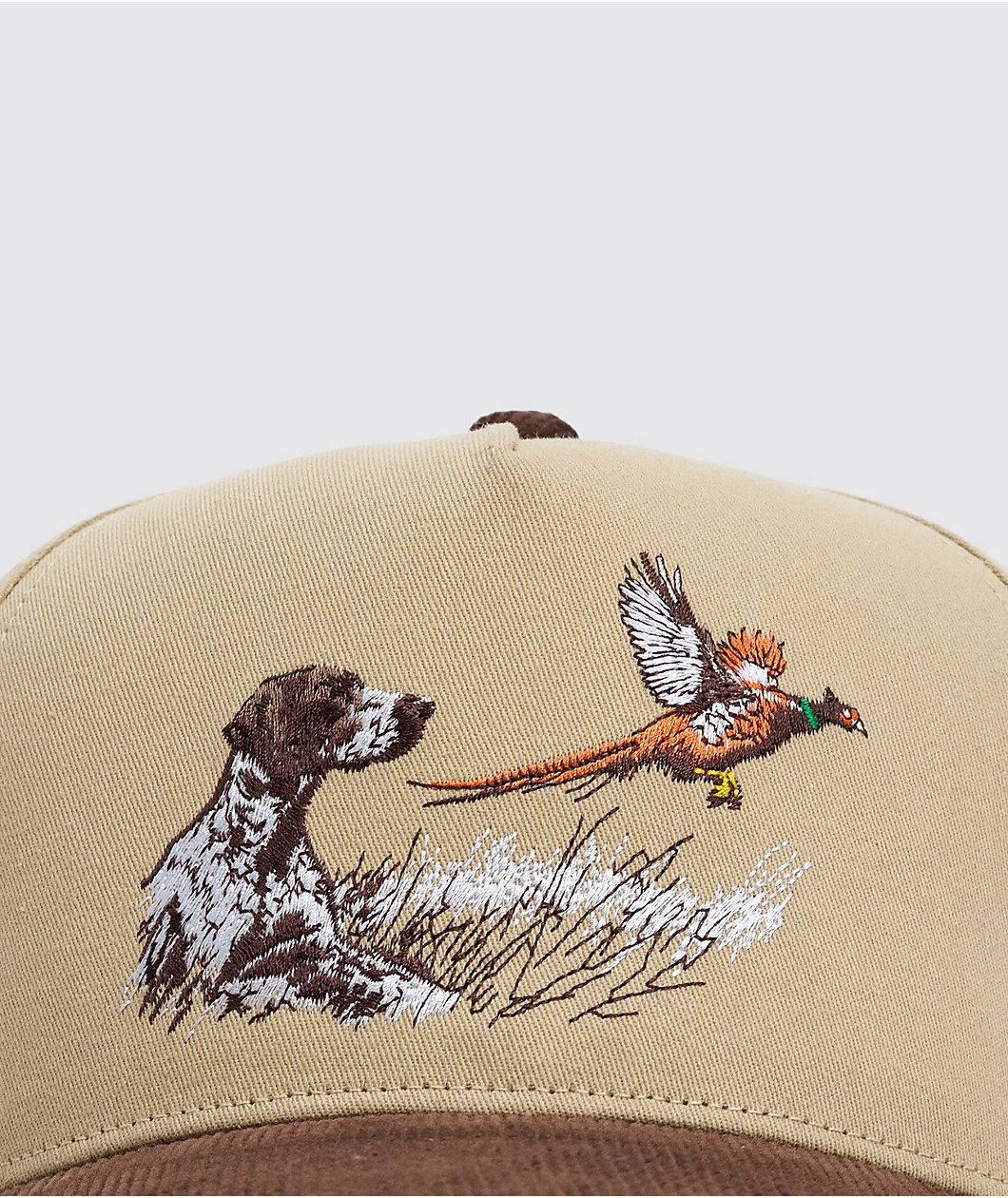 Waggle Upland Tan & Brown Snapback Hat