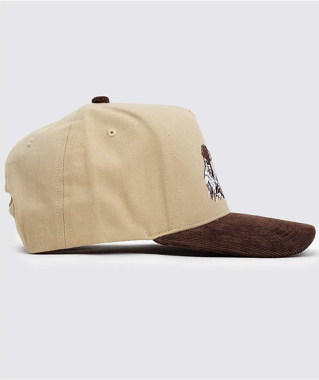 Waggle Upland Tan & Brown Snapback Hat