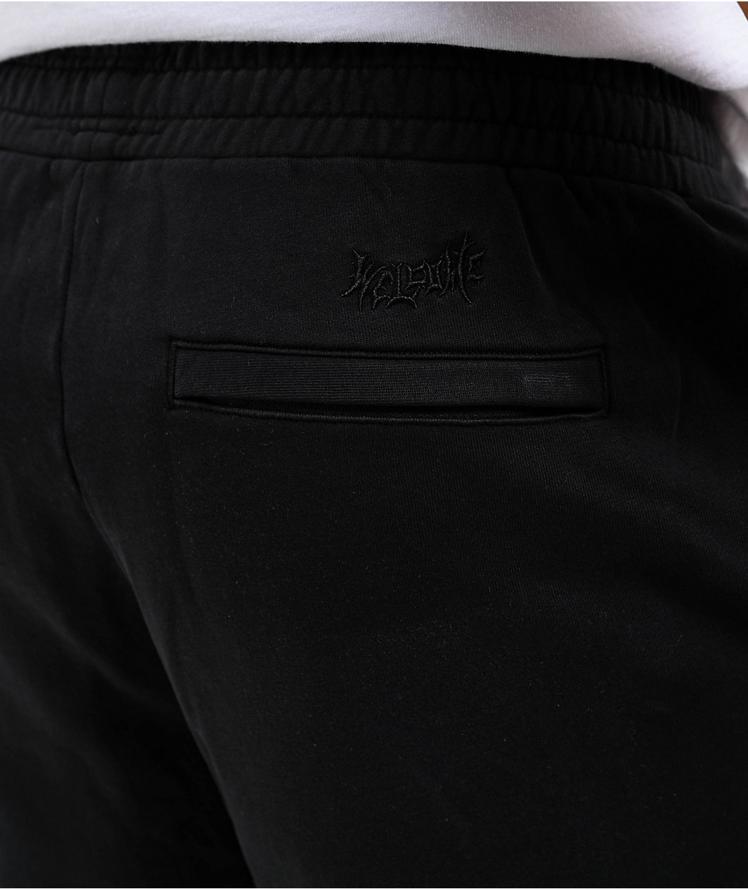 Welcome Caste Fleece Black Sweatpants