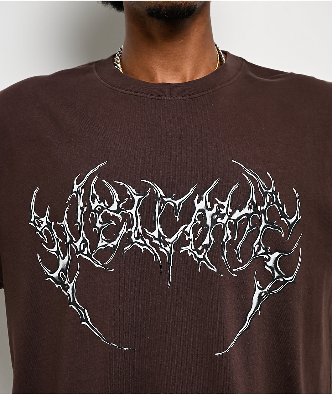 Welcome Chrome Brown T-Shirt