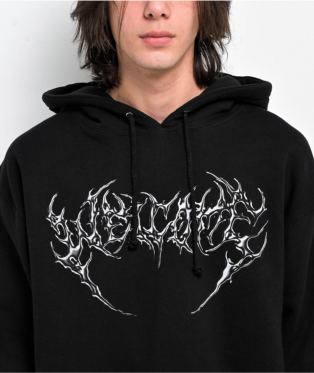 Welcome Chrome Fang Black Hoodie