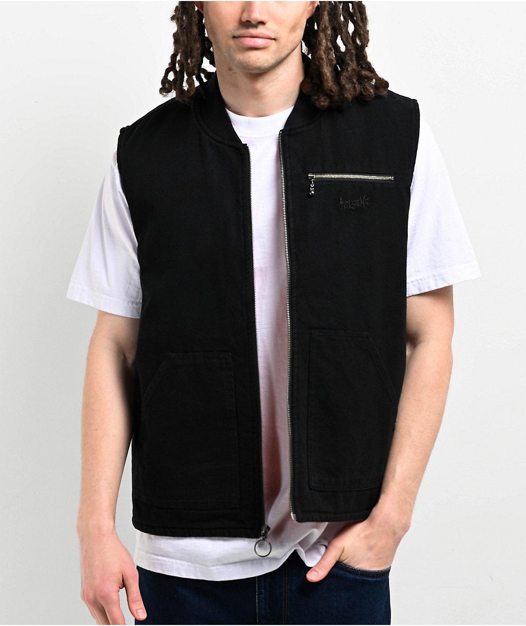 Welcome Nephilim Black Canvas Vest