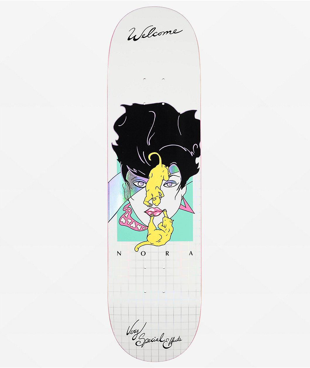 Welcome Nora Special Effects 8.25" Skateboard Deck