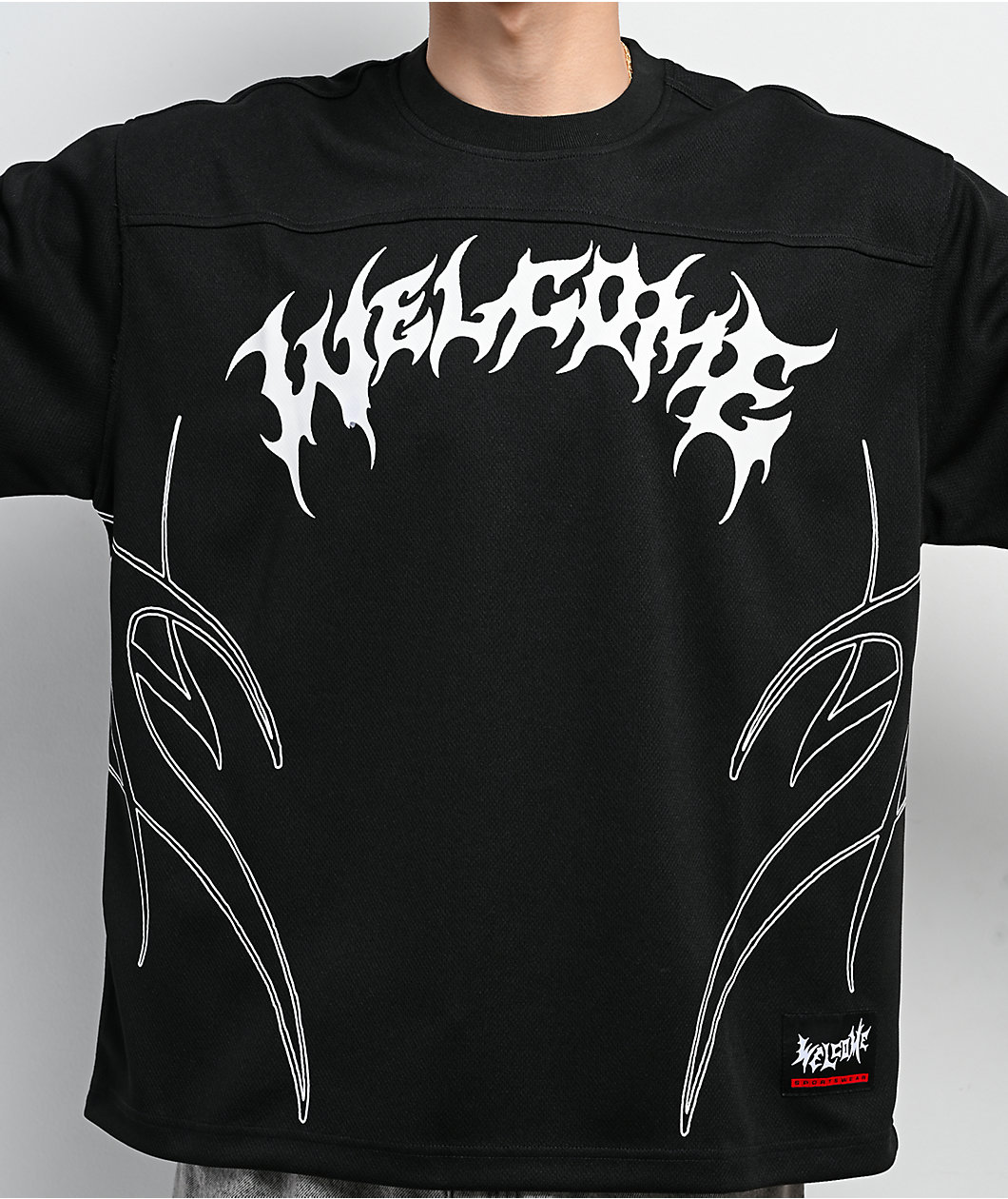 Welcome Scrub Black Long Sleeve Jersey