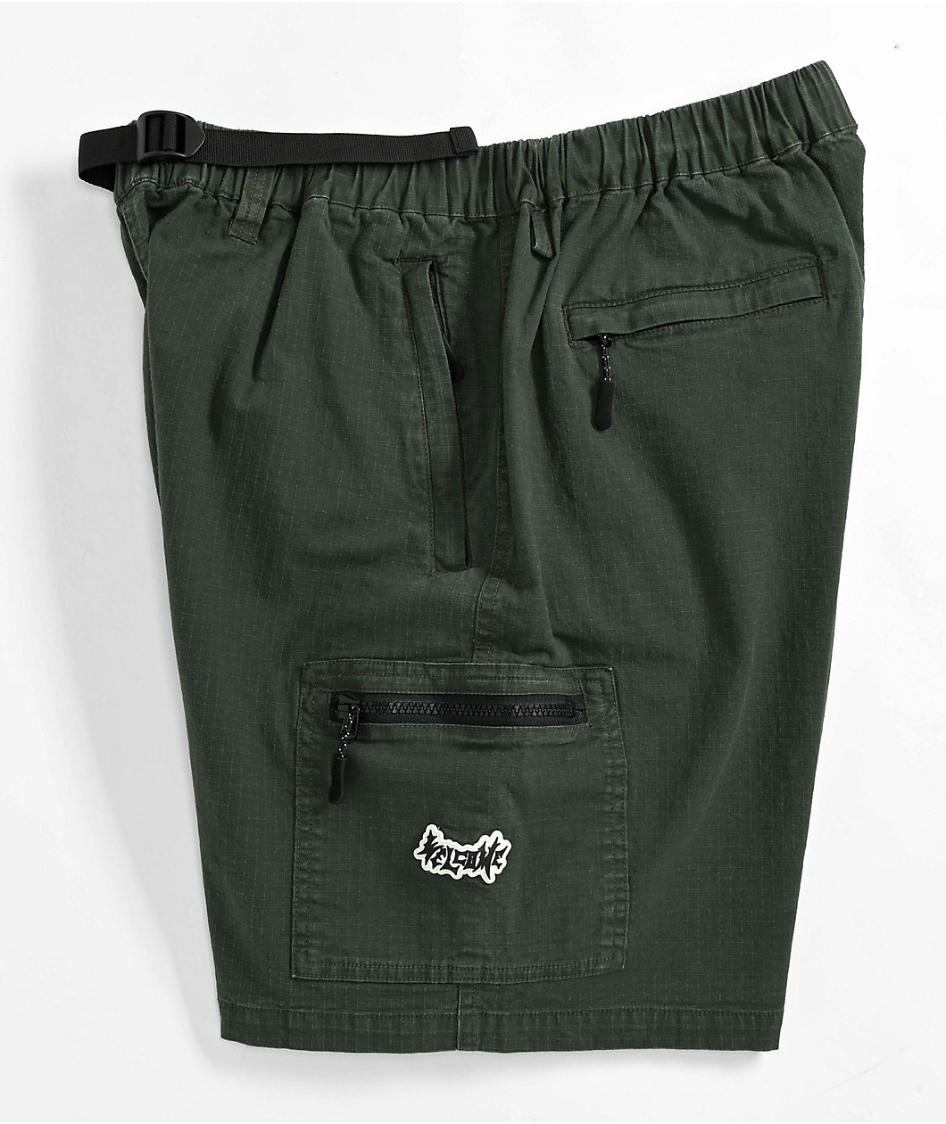 Welcome Summit Ripstop Green Cargo Shorts