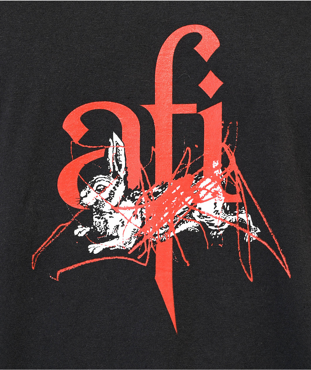 Welcome x AFI Rabbit Black T-Shirt