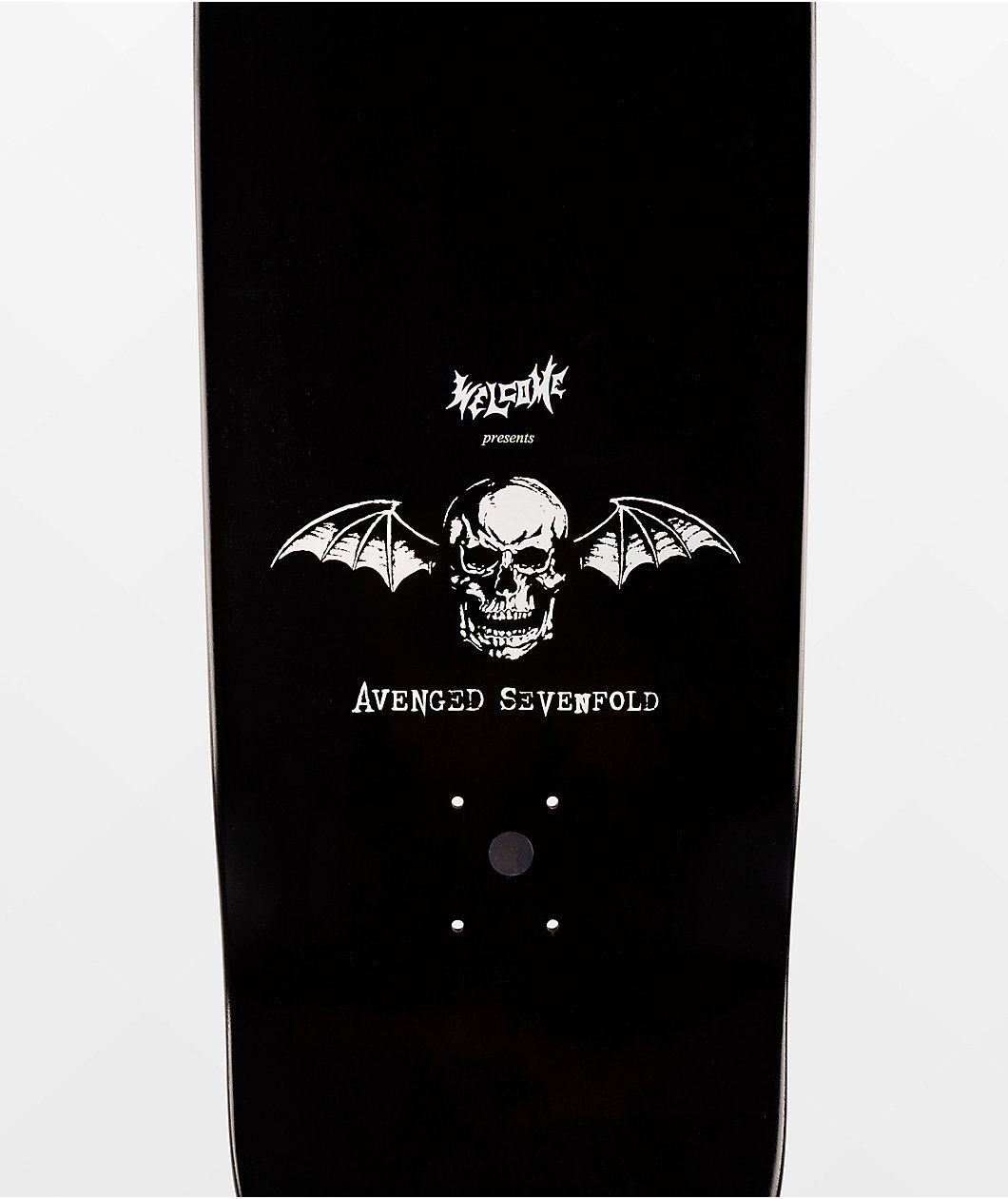 Welcome x Avenged Sevenfold Death Bat On Magic Bullet 10.5" Skateboard Deck