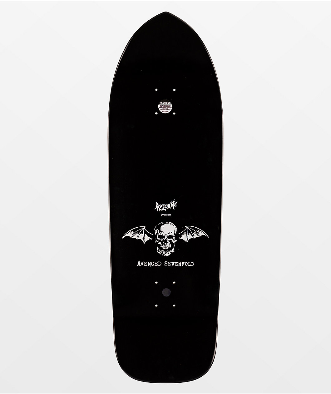 Welcome x Avenged Sevenfold Death Bat On Magic Bullet 10.5" Skateboard Deck