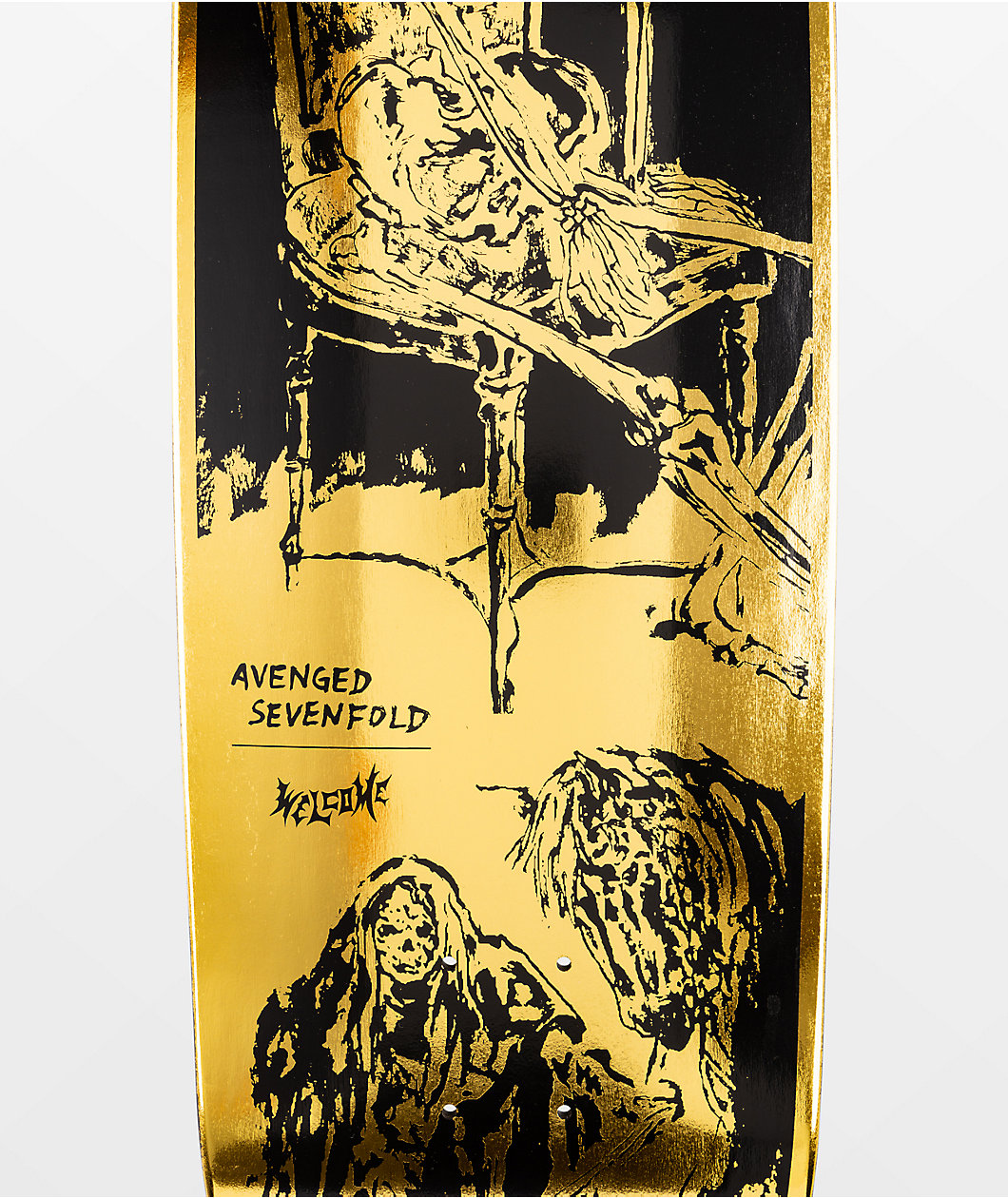 Welcome x Avenged Sevenfold Life is But a Dream 9.5 Skateboard Deck