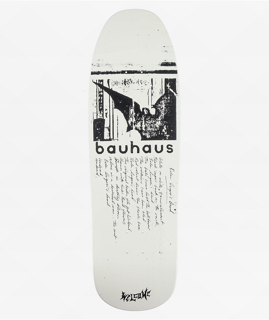 Welcome x Bauhaus Bela On Gia 9.6" Skateboard Deck