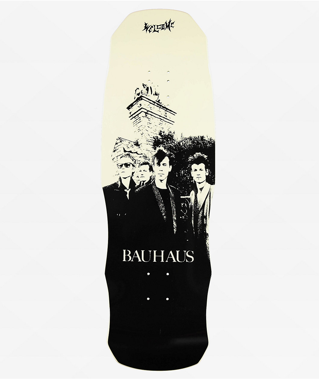 Welcome x Bauhaus Portrait On Dark Lord 9.85" Skateboard Deck