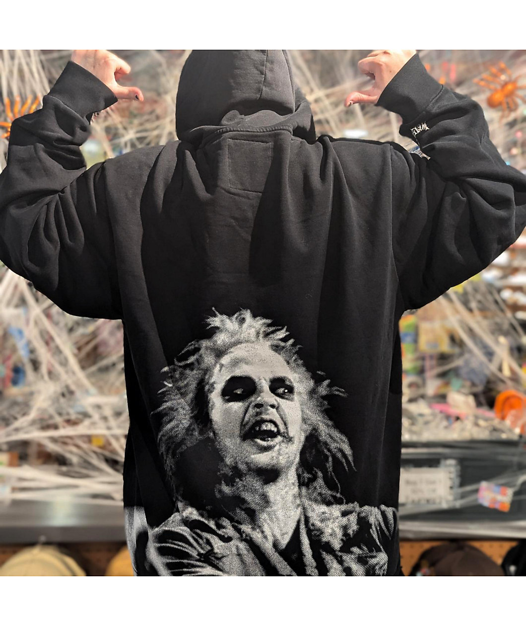 Welcome x Beetlejuice Qualified Black Hoodie