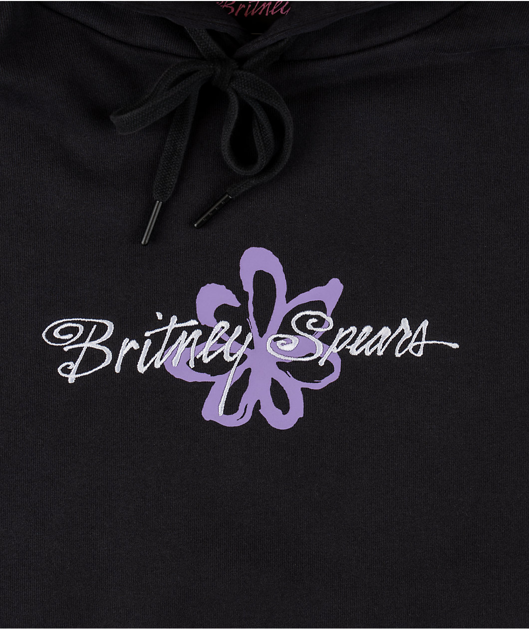 Welcome x Britney Spears Flower Black Hoodie