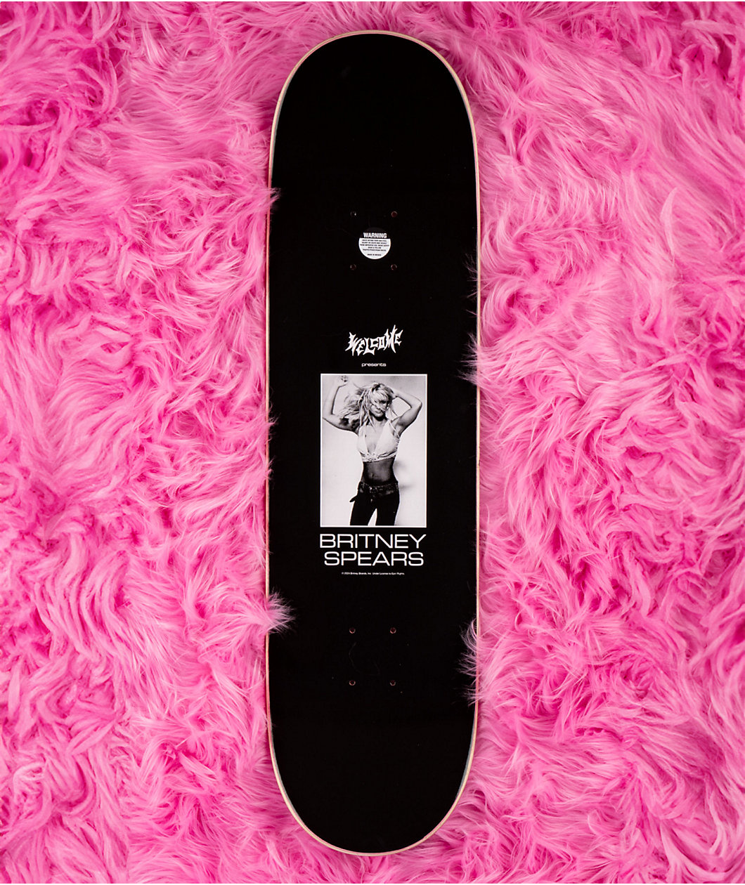 Welcome x Britney Spears Snake 8.5" Skateboard Deck