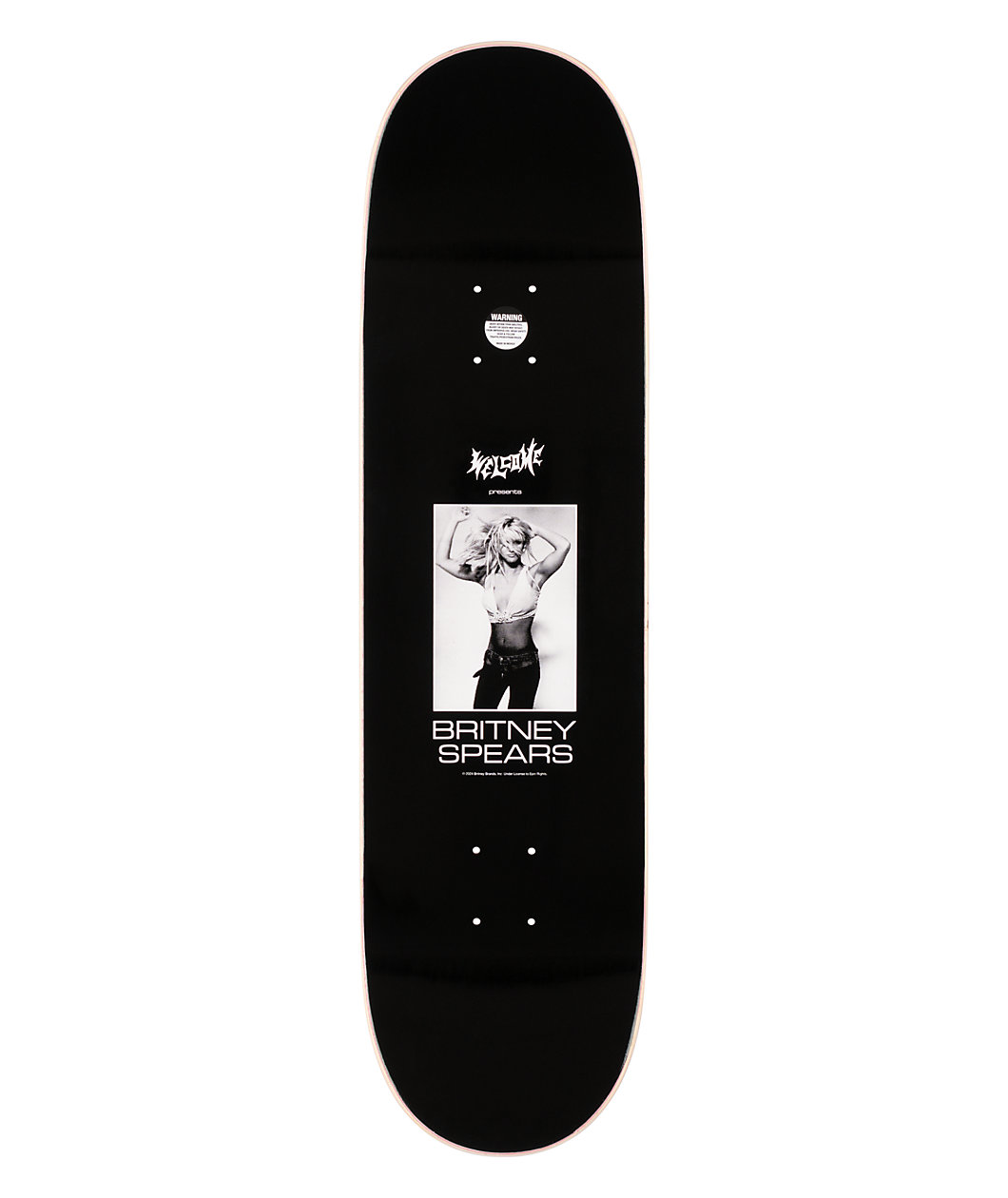 Welcome x Britney Spears Snake 8.5" Skateboard Deck