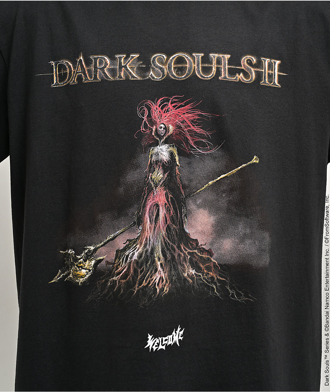 Welcome x Dark Souls Elana Black T-Shirt
