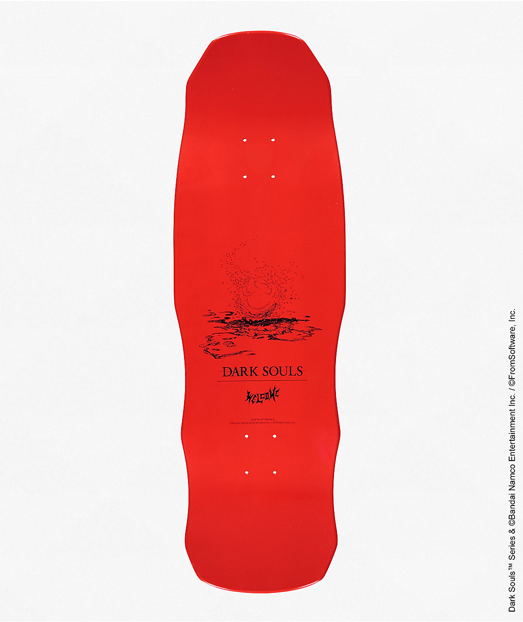 Welcome x Dark Souls Kirk Dark Lord 9.85 Skateboard Deck