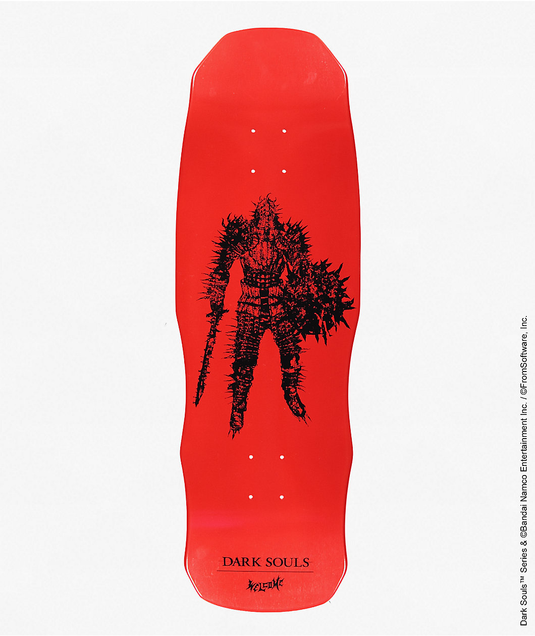 Welcome x Dark Souls Kirk Dark Lord 9.85 Skateboard Deck