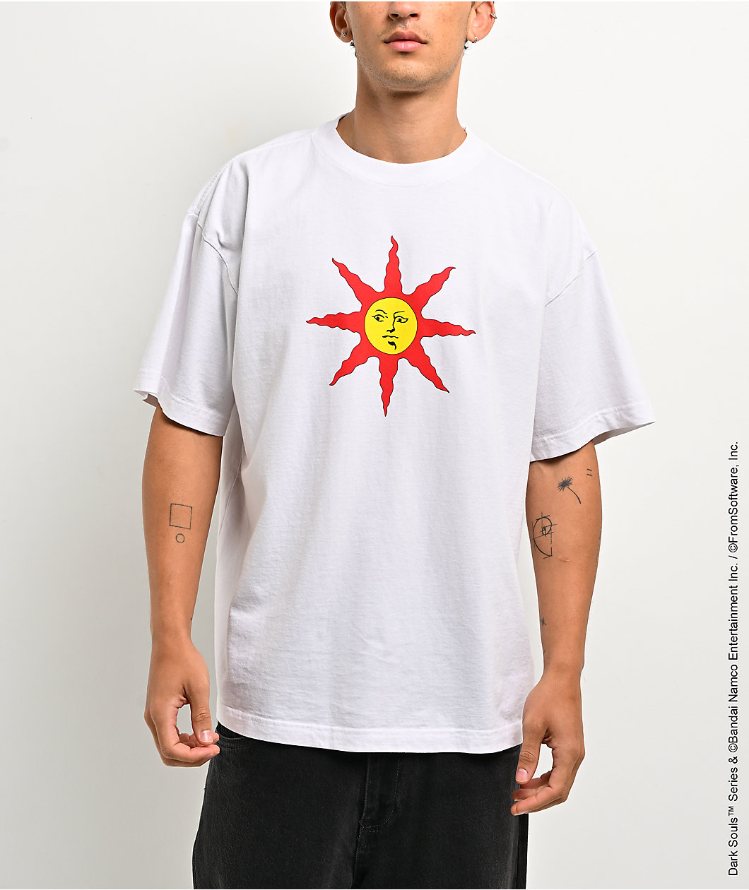 Welcome x Dark Souls Solaire White T-Shirt