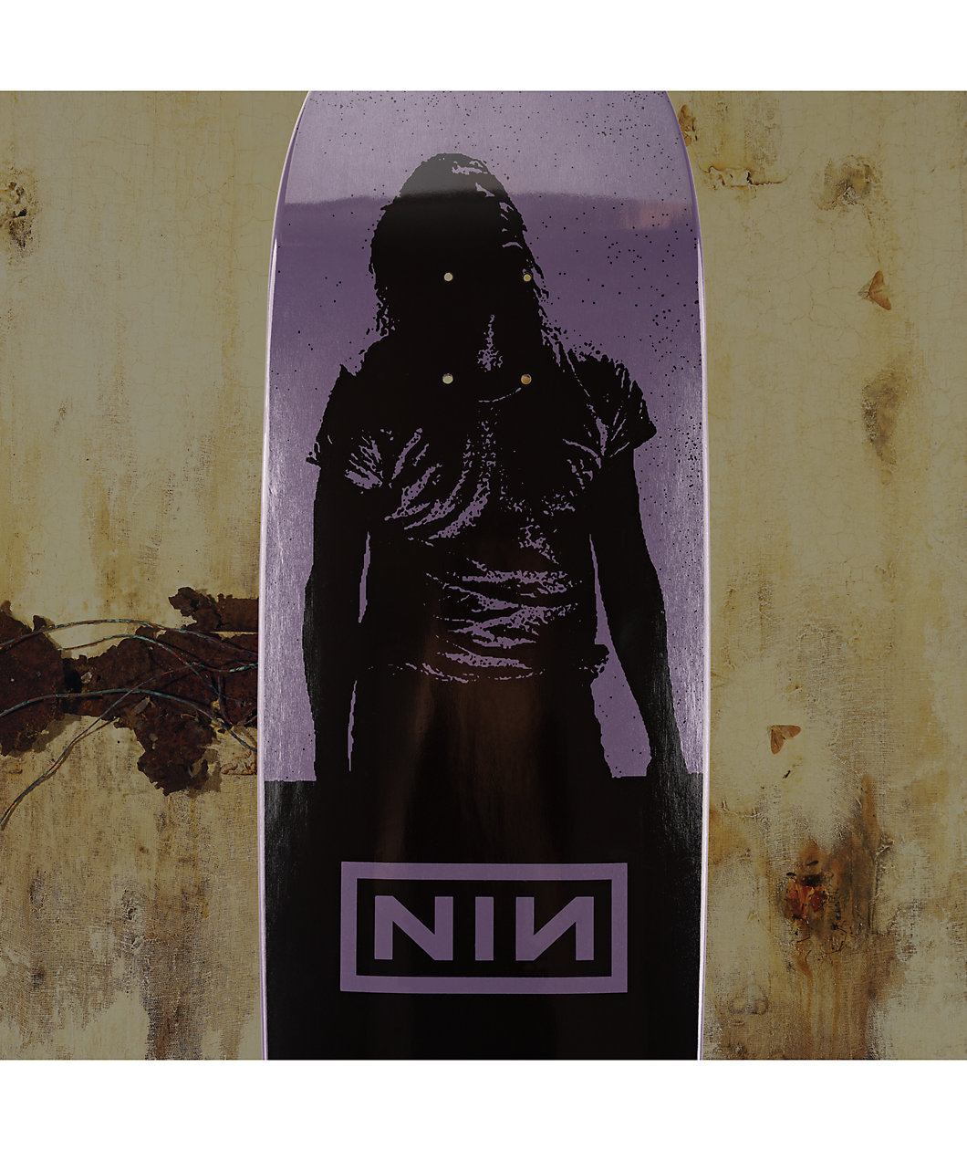 Welcome x Nine Inch Nails Burn 9.5" Skateboard Deck