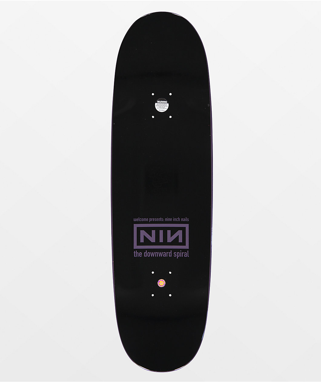 Welcome x Nine Inch Nails Burn 9.5" Skateboard Deck