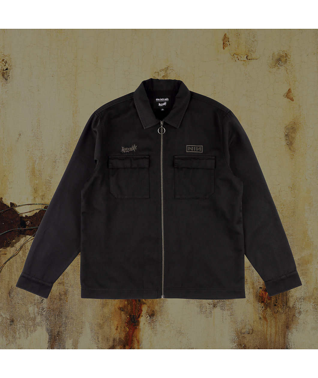 Welcome x Nine Inch Nails Ruiner Black Work Jacket