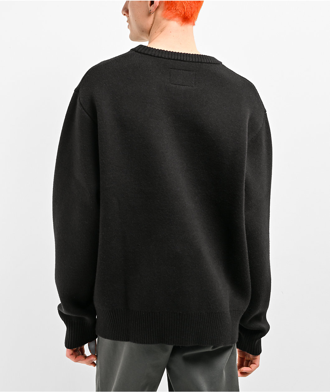 Welcome x Nine Inch Nails Spiral Black Knit Sweater