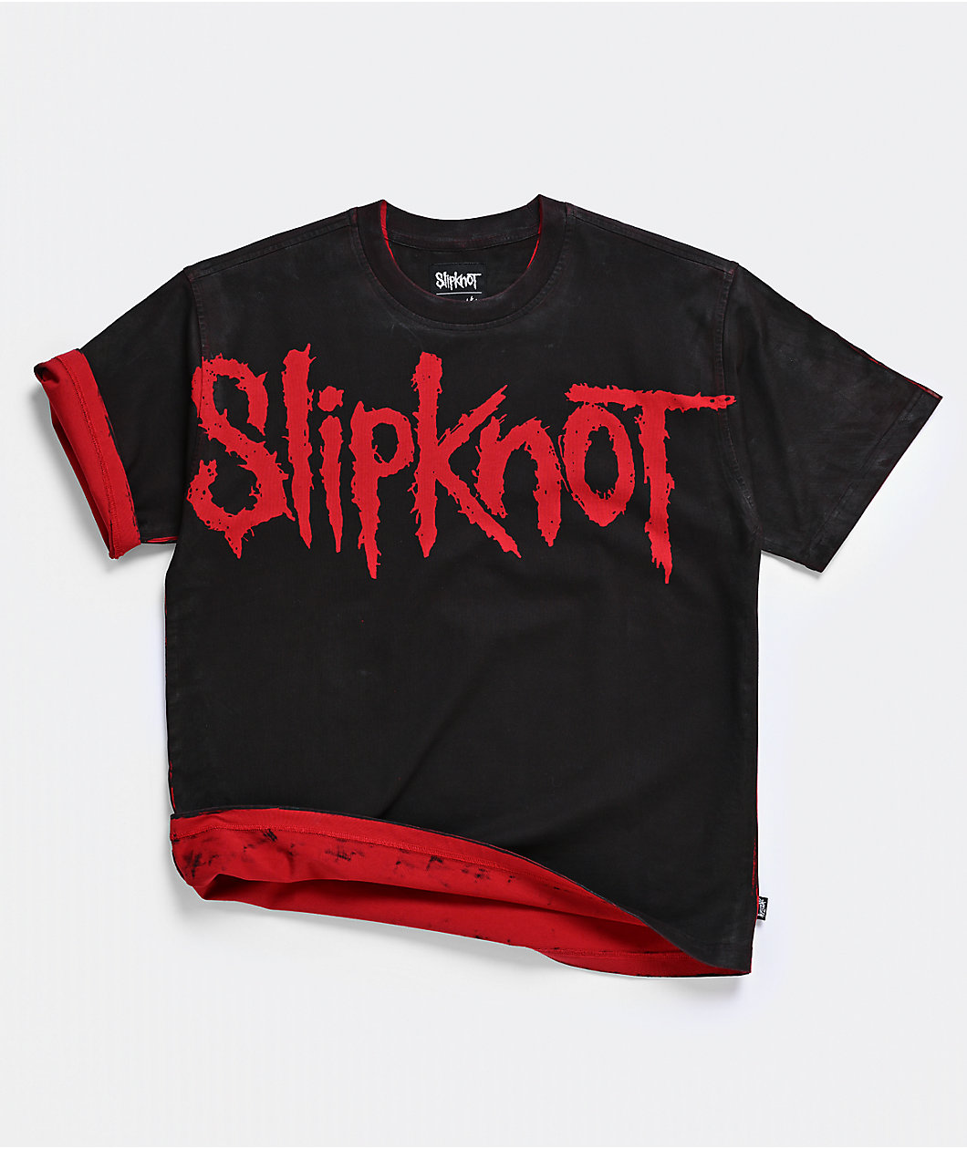 Welcome x Slipknot Barcode Brown Wash T-Shirt