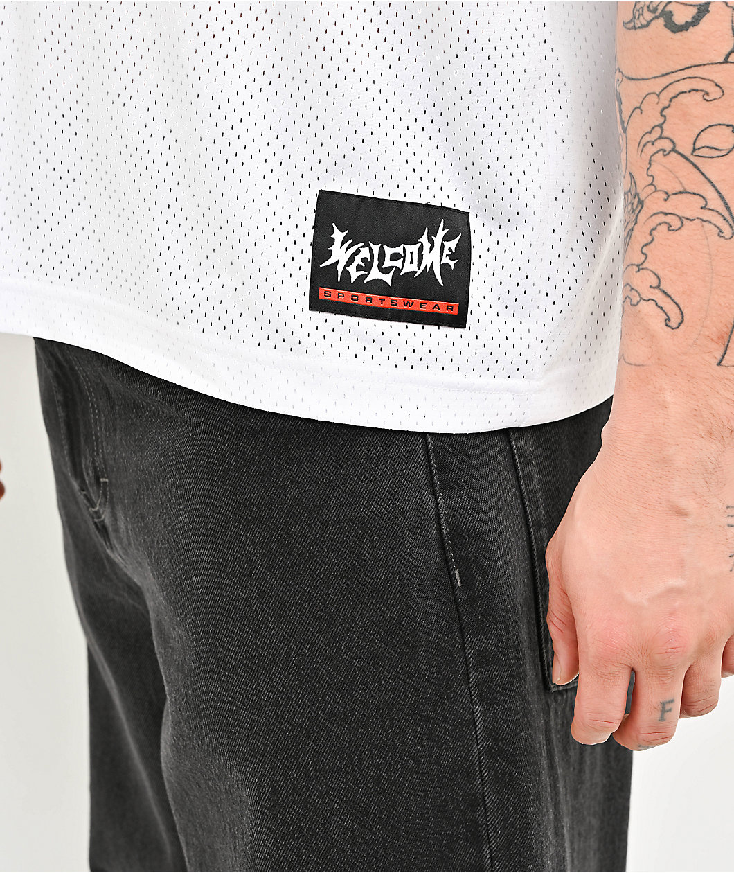 Welcome x Slipknot Heretic White Football Jersey