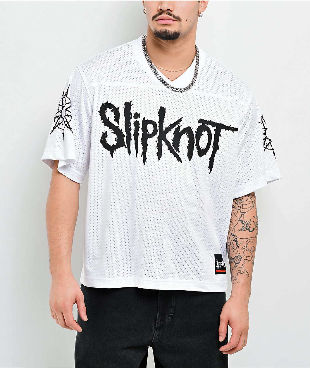 Welcome x Slipknot Heretic White Football Jersey
