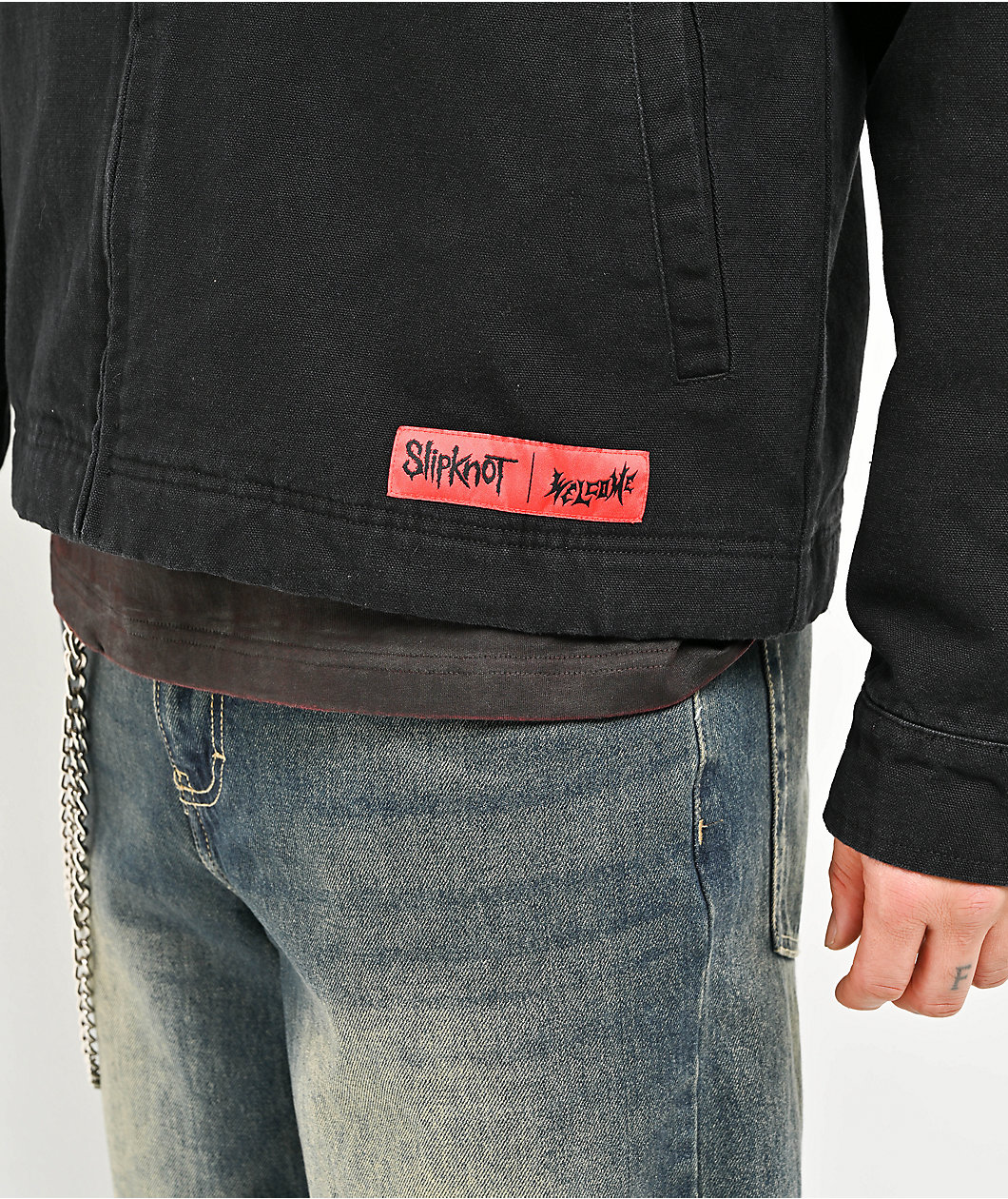 Welcome x Slipknot Self Titled Black Canvas Jacket