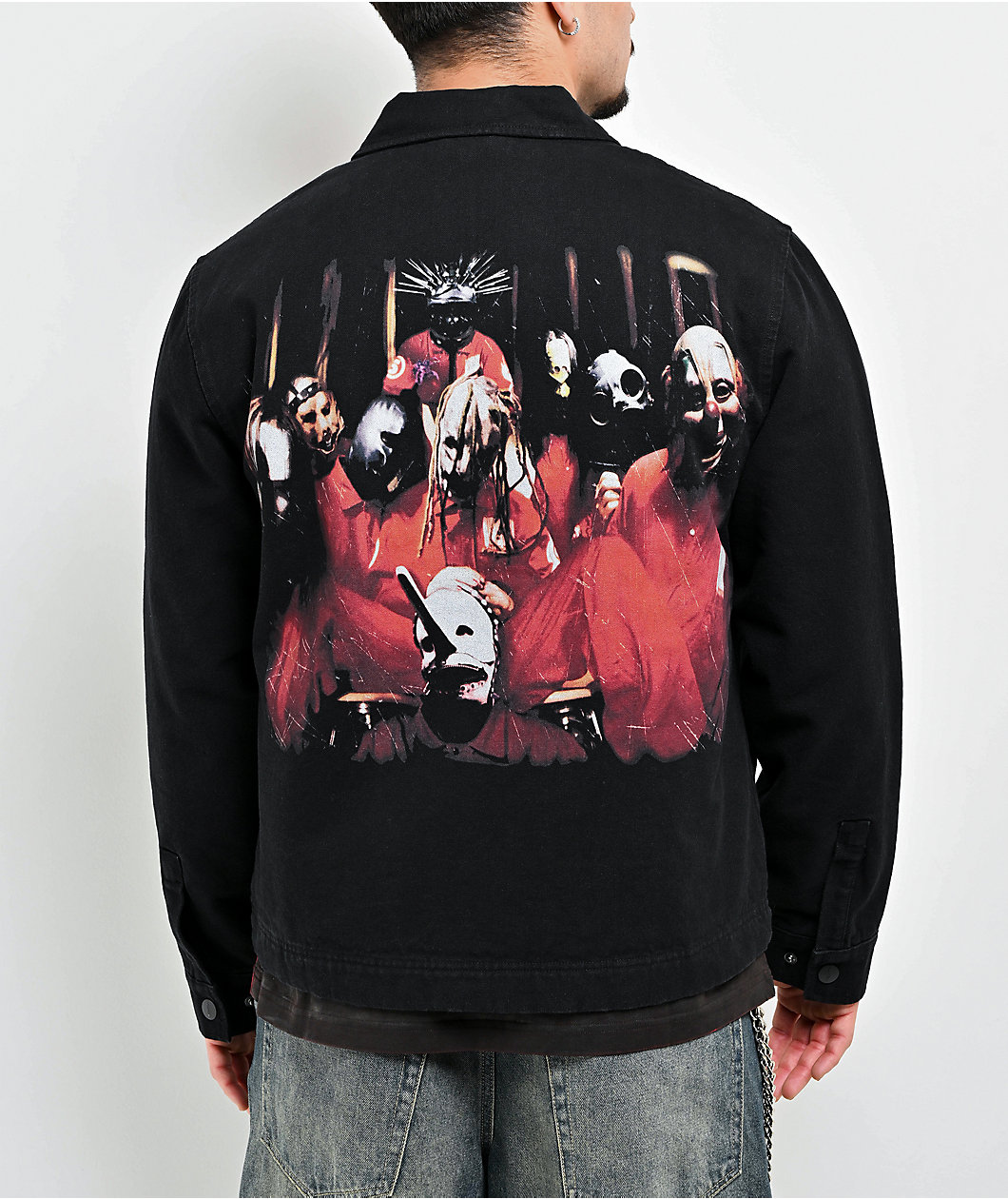 Welcome x Slipknot Self Titled Black Canvas Jacket