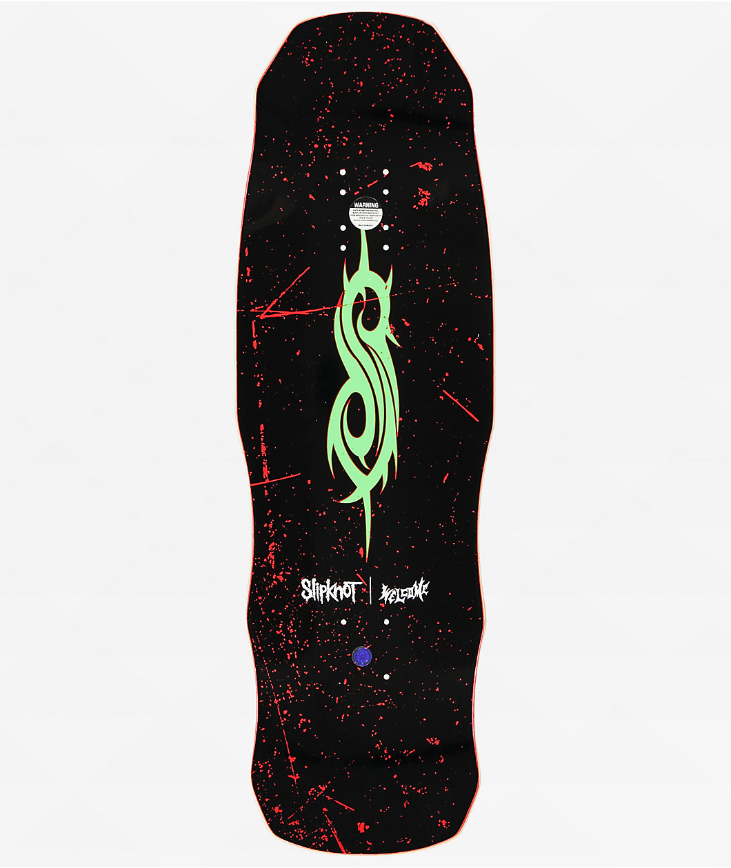 Welcome x Slipknot Spit It Out 9.75" Skateboard Deck