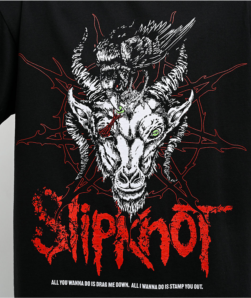 Welcome x Slipknot Spit It Out Black T-Shirt