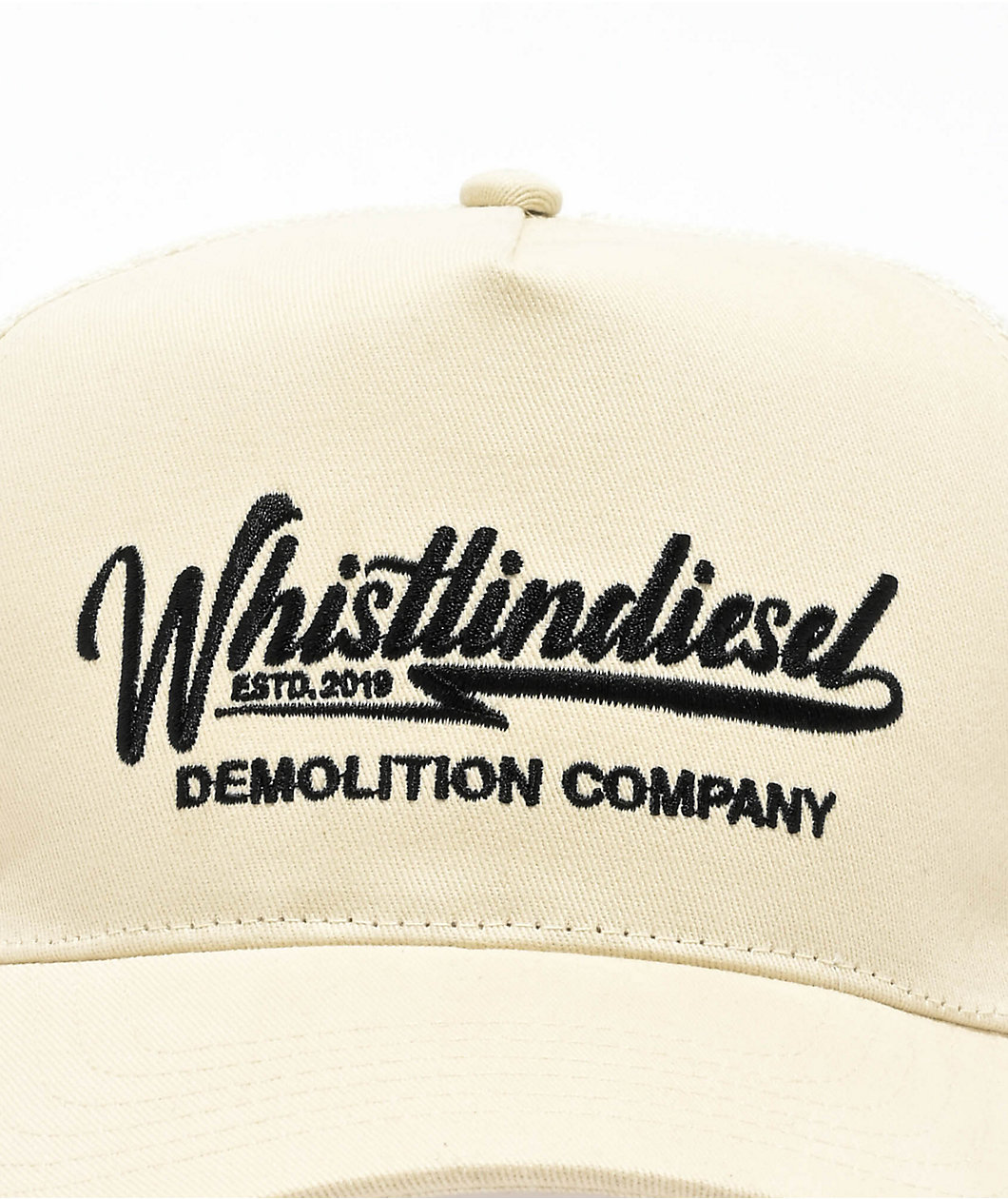 WhistlinDiesel Auto Shop White Trucker Hat