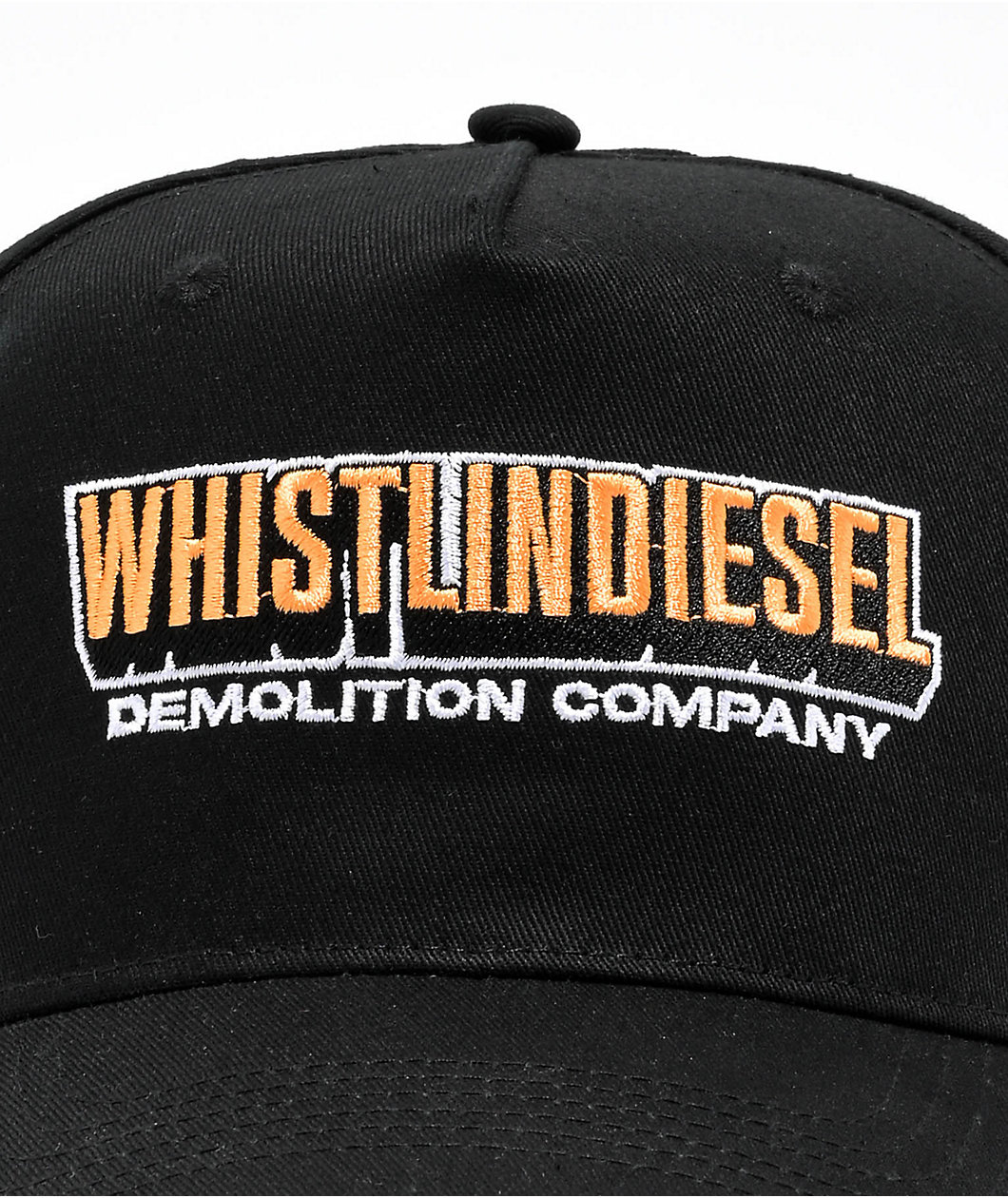 WhistlinDiesel Break It Black Snapback Hat