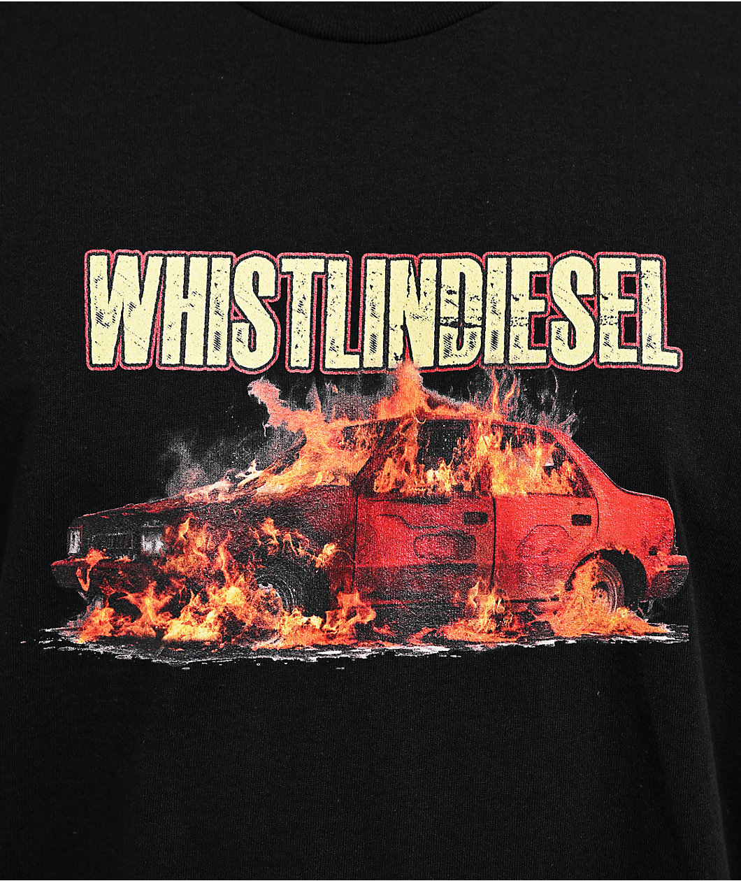 WhistlinDiesel Burnout Black T-Shirt