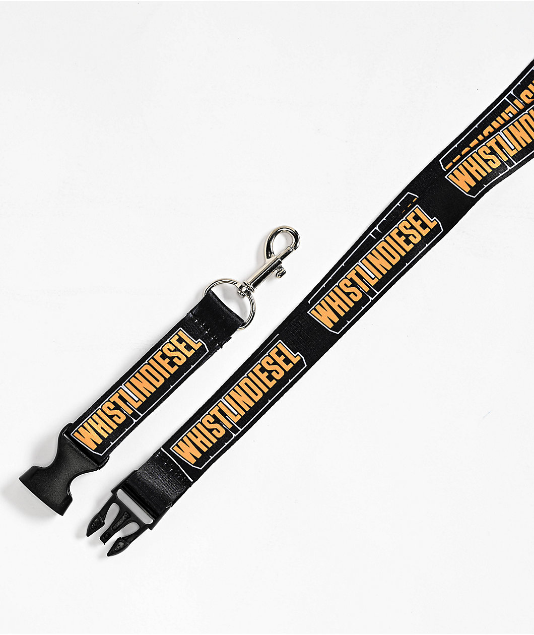 WhistlinDiesel Demolition Co. Black Lanyard