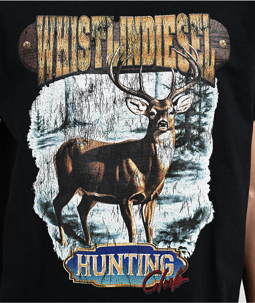 WhistlinDiesel Hunting Club Black T-Shirt