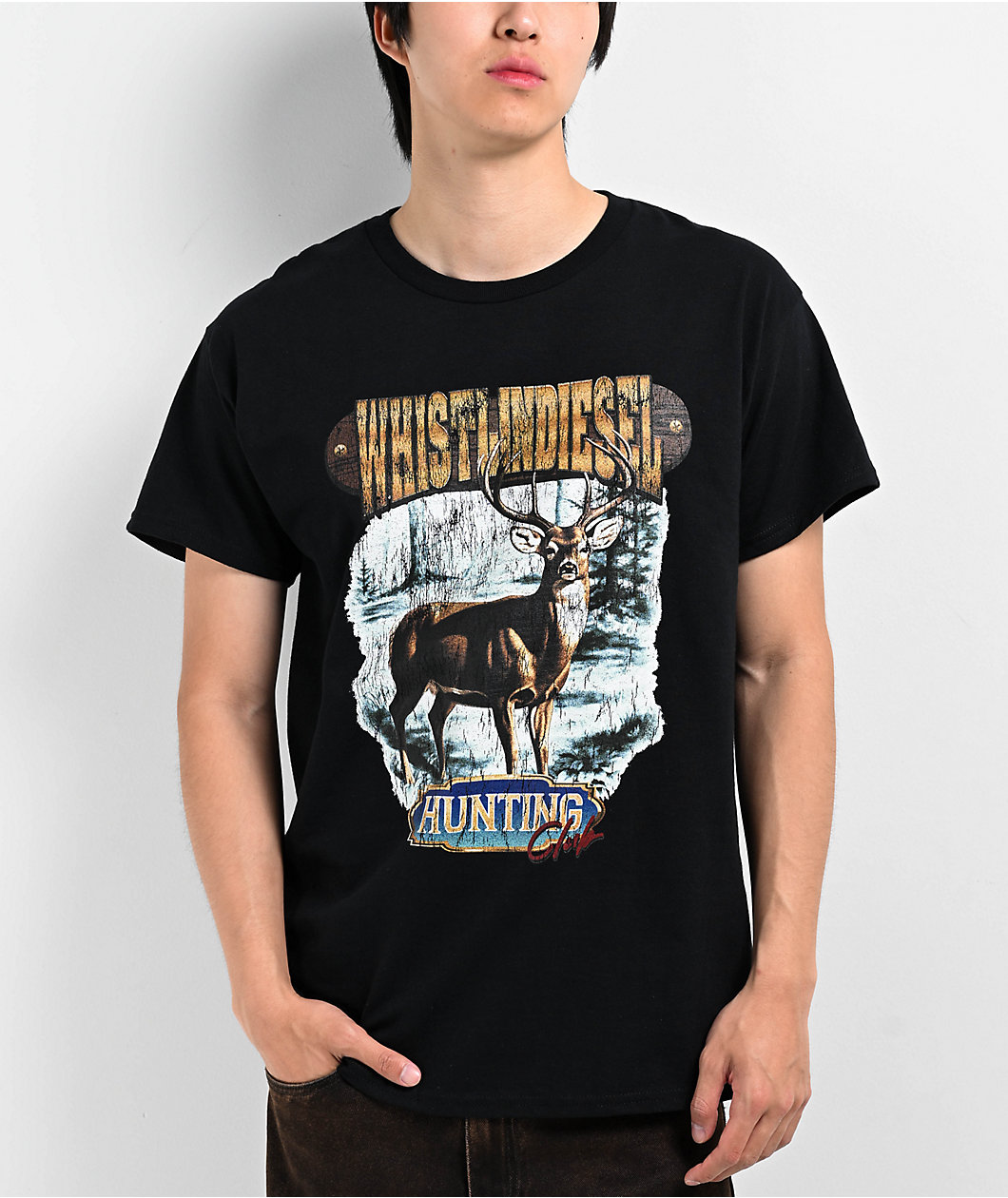 WhistlinDiesel Hunting Club Black T-Shirt