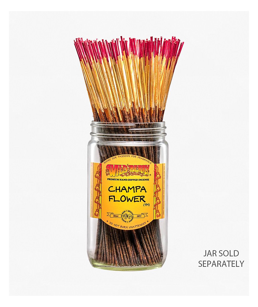Wild Berry Incense Champa Flower™ 3 Pack Incense Sticks