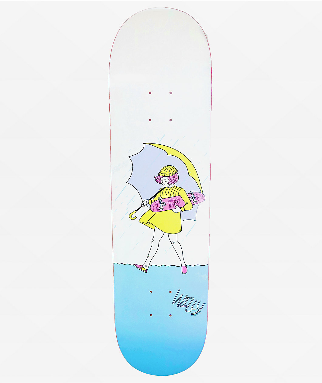 Willy Skate Co. Drip Drop 8.0" Skateboard Deck