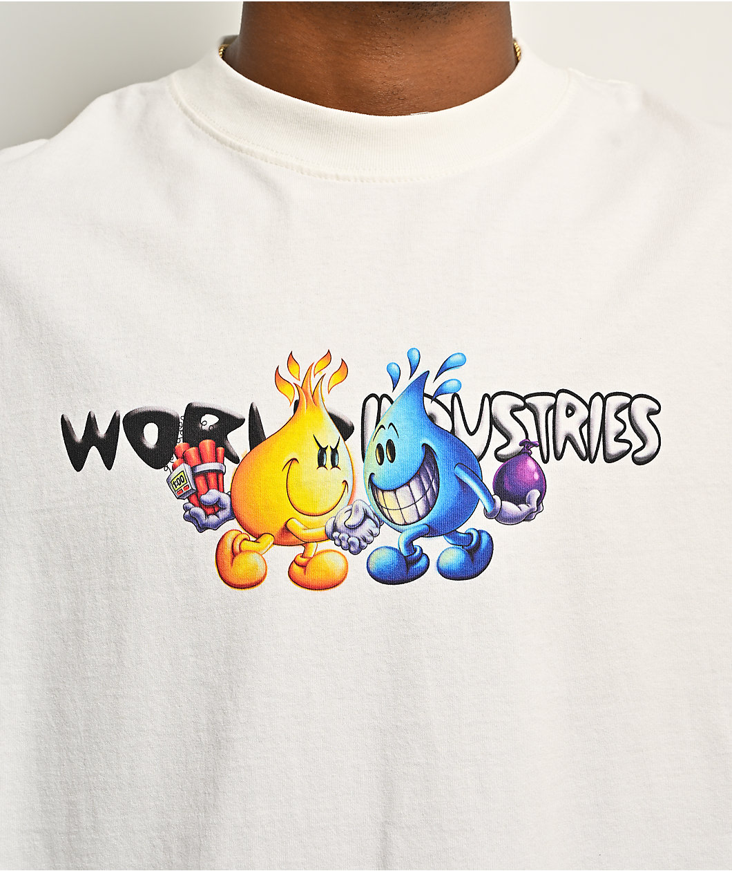 World Industries Best Friends White T-Shirt