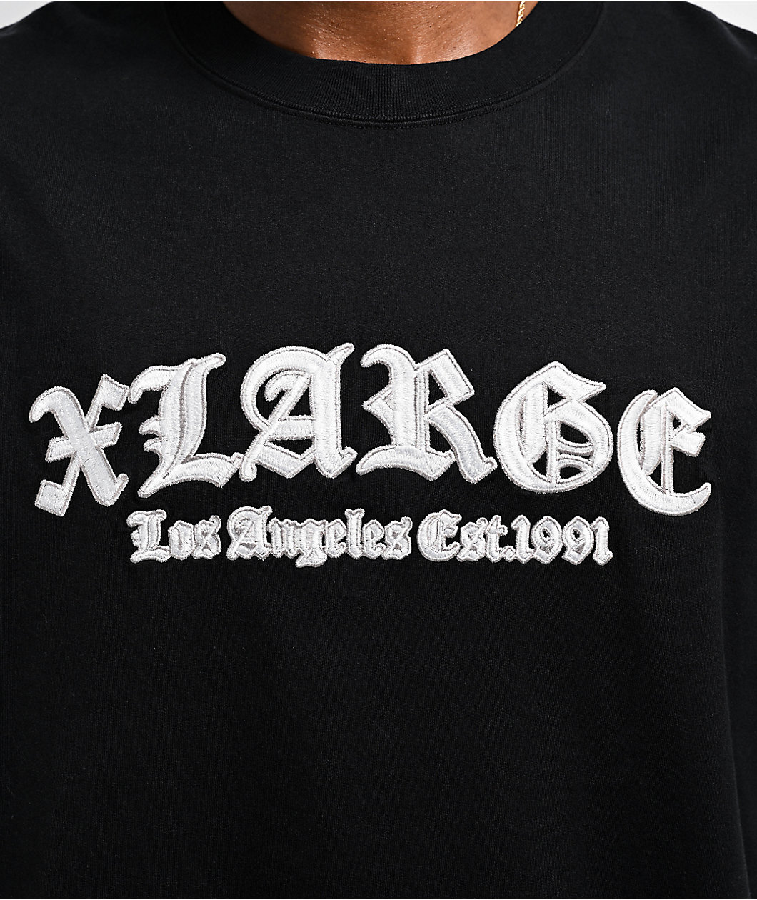 XLARGE Old English Logo Black T-Shirt