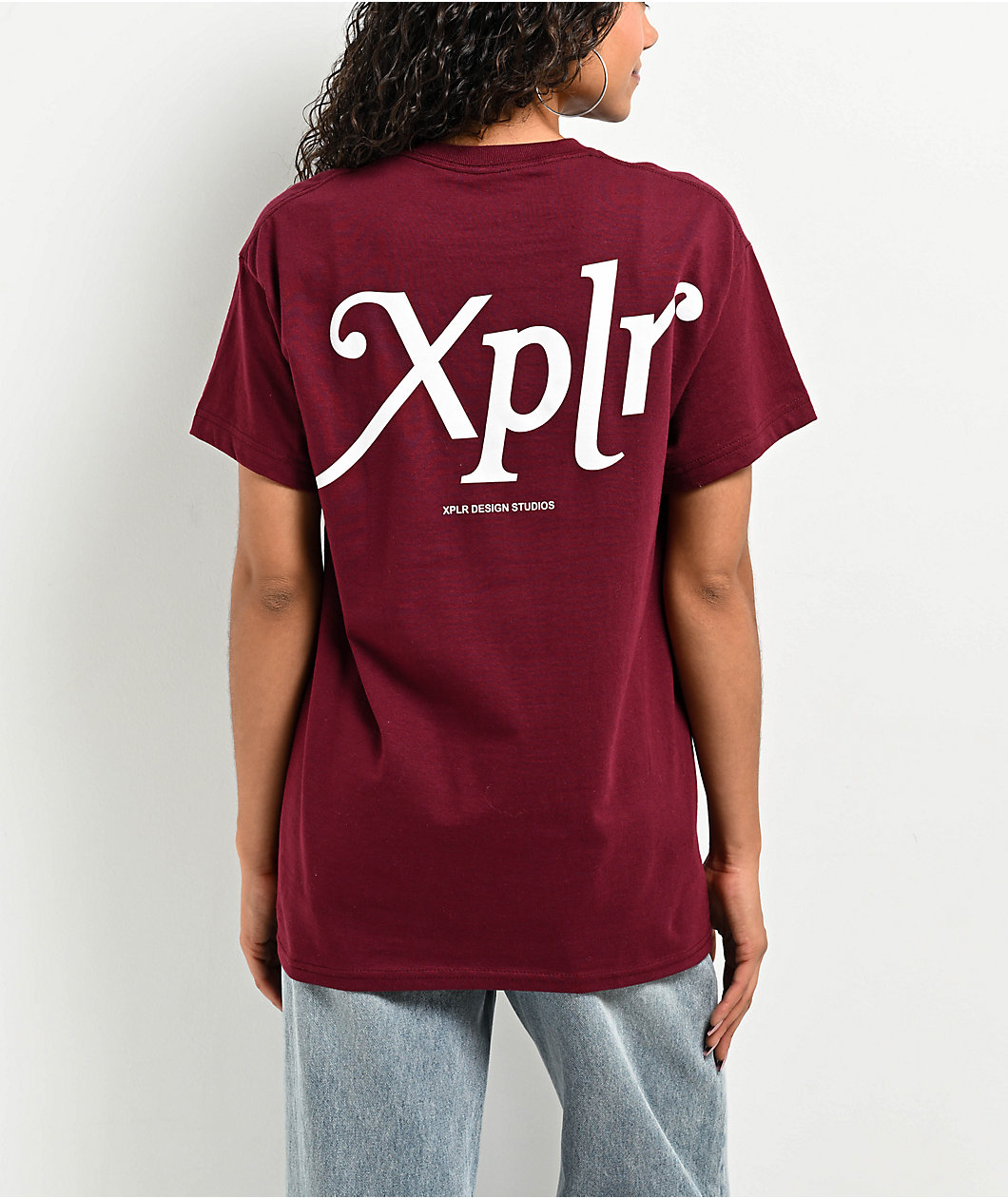 XPLR Core Maroon T-Shirt