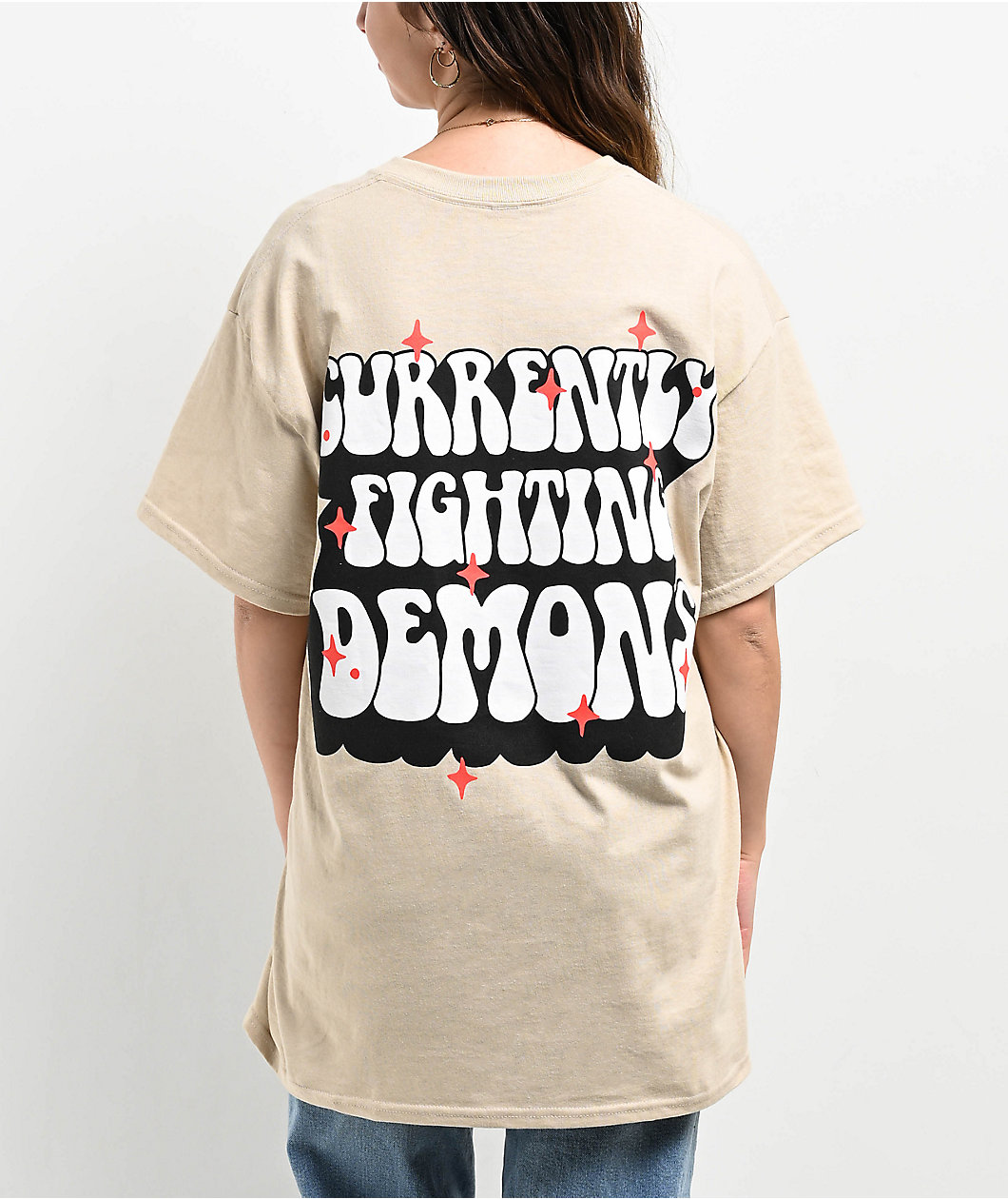 XPLR Fighting Demons Sand T-Shirt