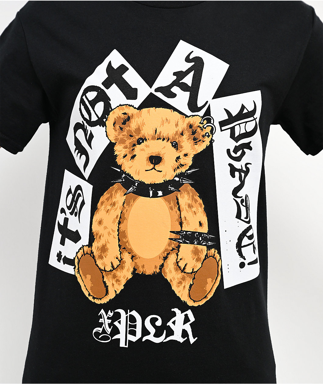 XPLR It's Not A Phase Black T-Shirt