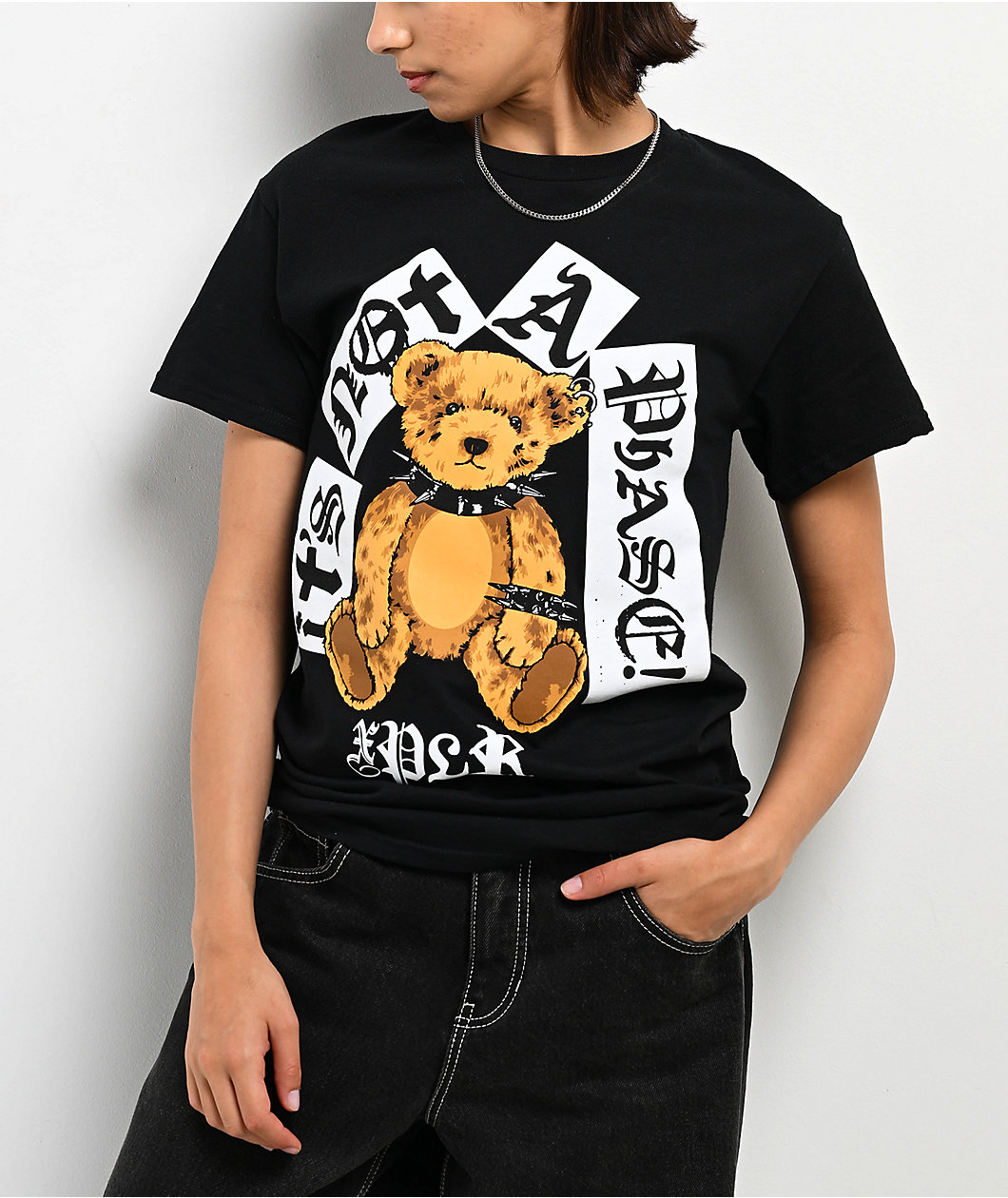 XPLR It's Not A Phase Black T-Shirt