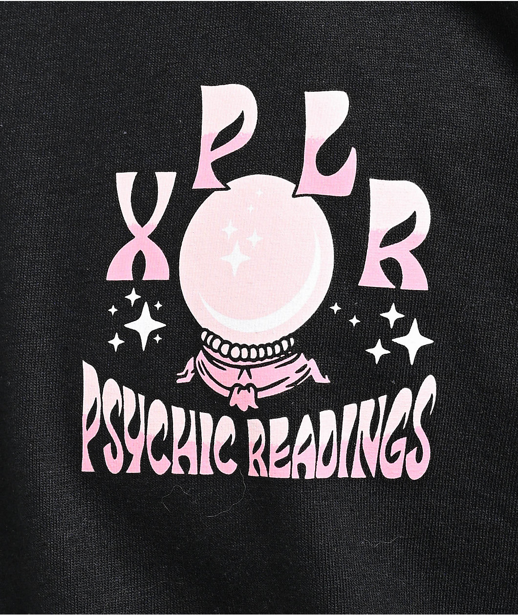 XPLR Psychic Readings Black Long Sleeve T-Shirt