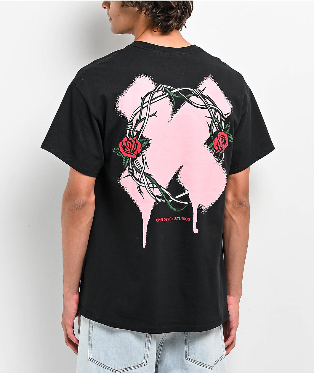 XPLR Thorns Black T-Shirt